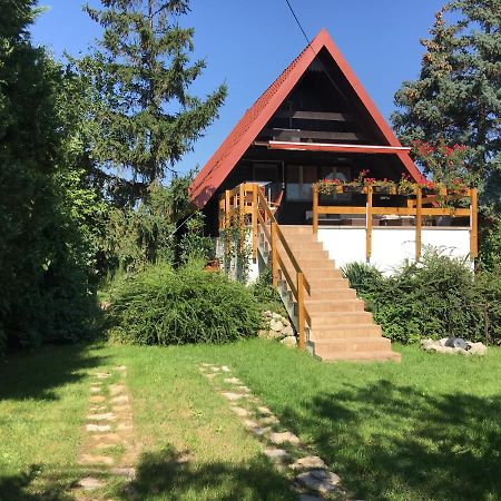 Wooden Apartman Prémium Jacuzzival Alsóörs Exterior foto