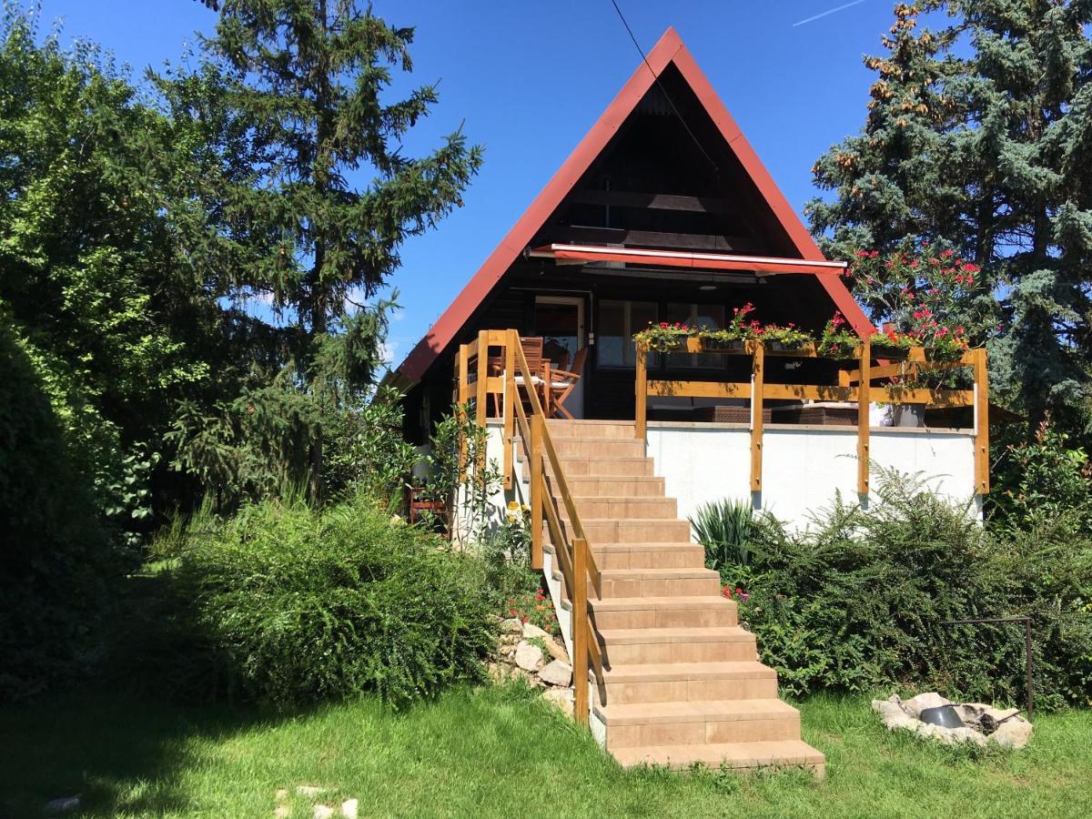 Wooden Apartman Prémium Jacuzzival Alsóörs Exterior foto