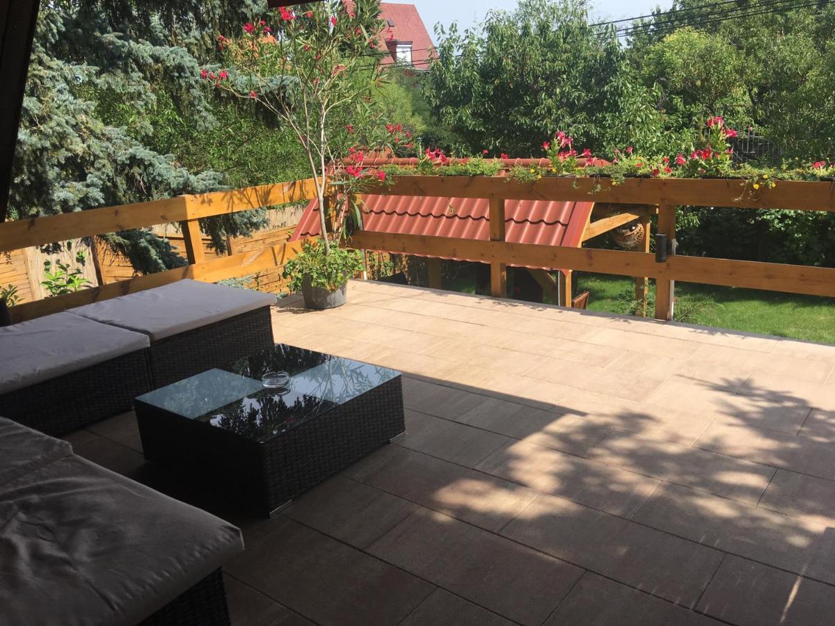 Wooden Apartman Prémium Jacuzzival Alsóörs Exterior foto