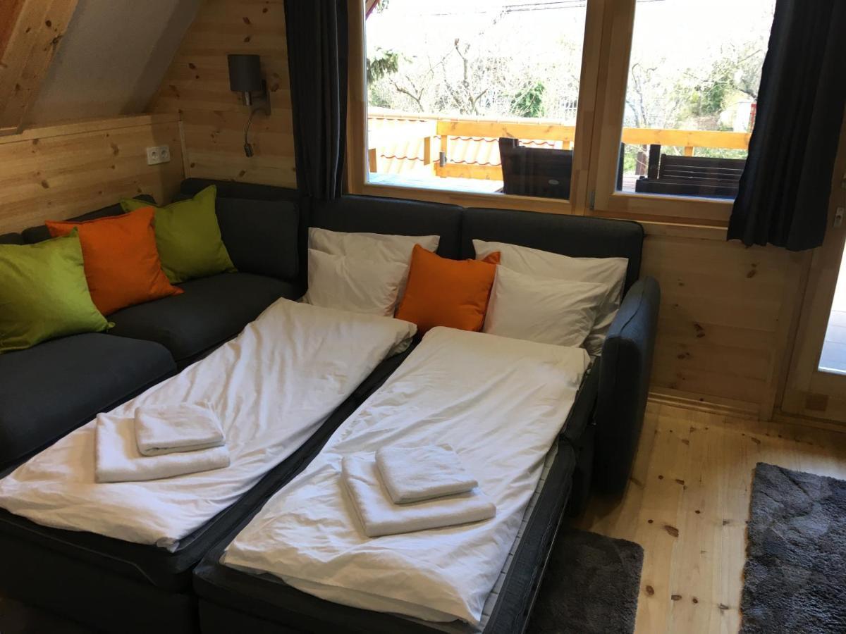 Wooden Apartman Prémium Jacuzzival Alsóörs Exterior foto